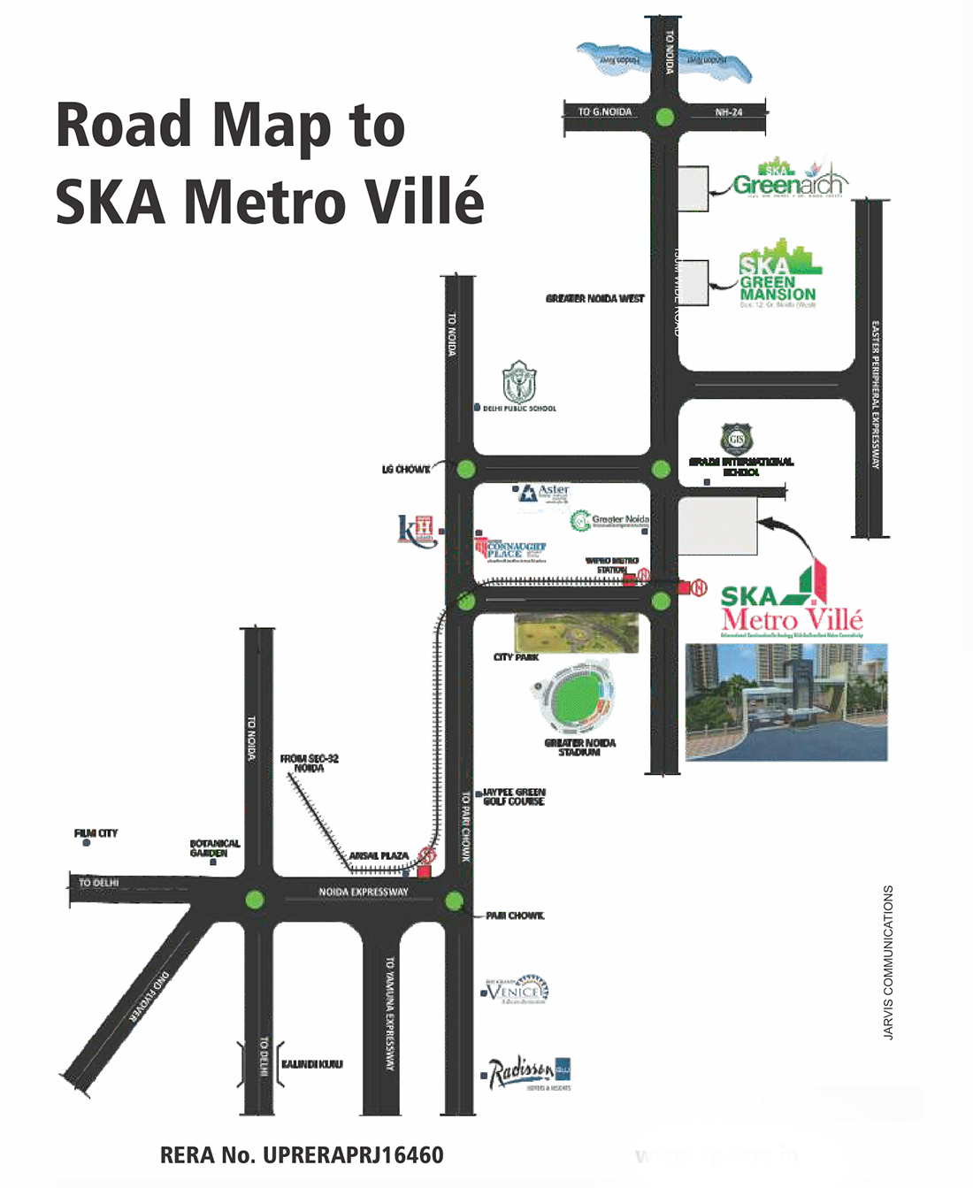 SKA Metro Ville Location Map